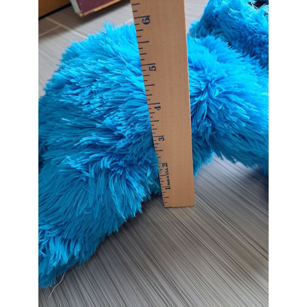 Rare Cookie Monster Plush Hand Puppet Fisher-Price 2008 Sesame Street 15" Toy - Picture 10 of 10